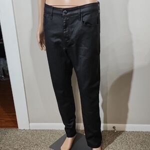 Fashion Nova Men's Sleek Black Slim Jeans